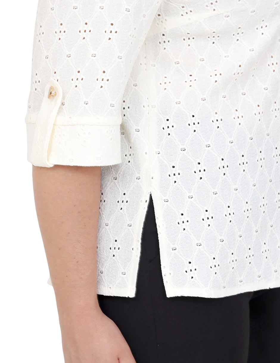 Blusa manga 3/4 para mujer 6