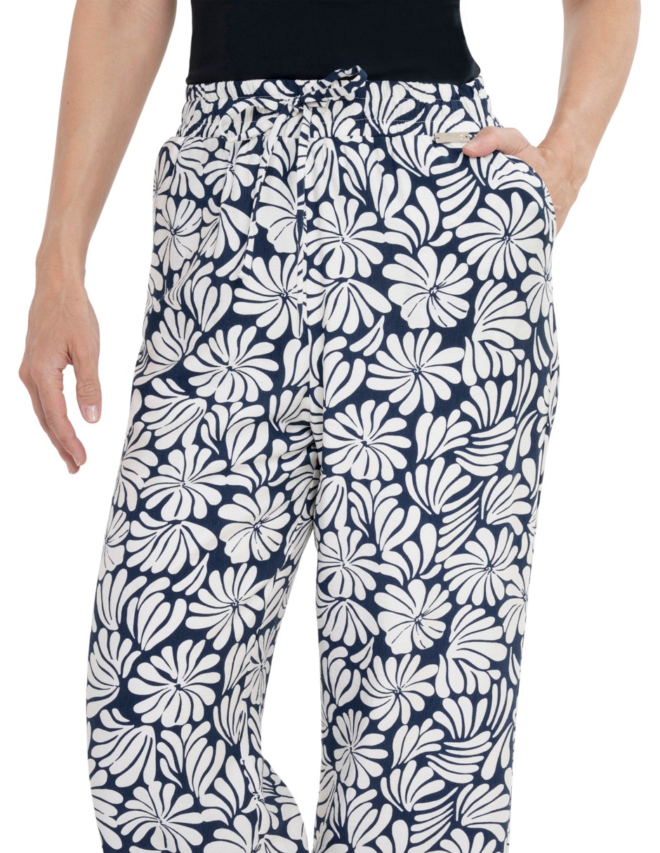 Pantalón relaxed amplio para mujer 2