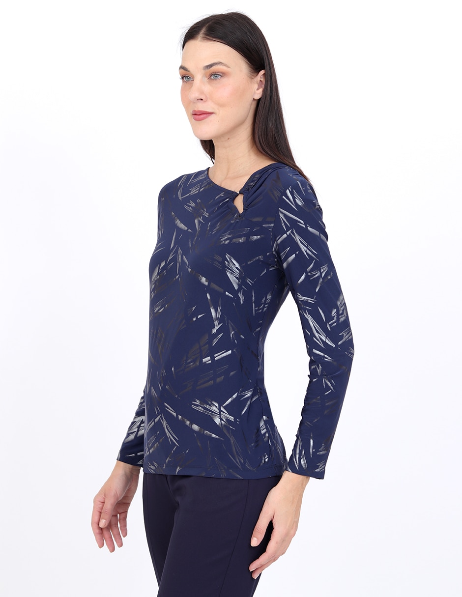 Blusa manga larga para mujer 2