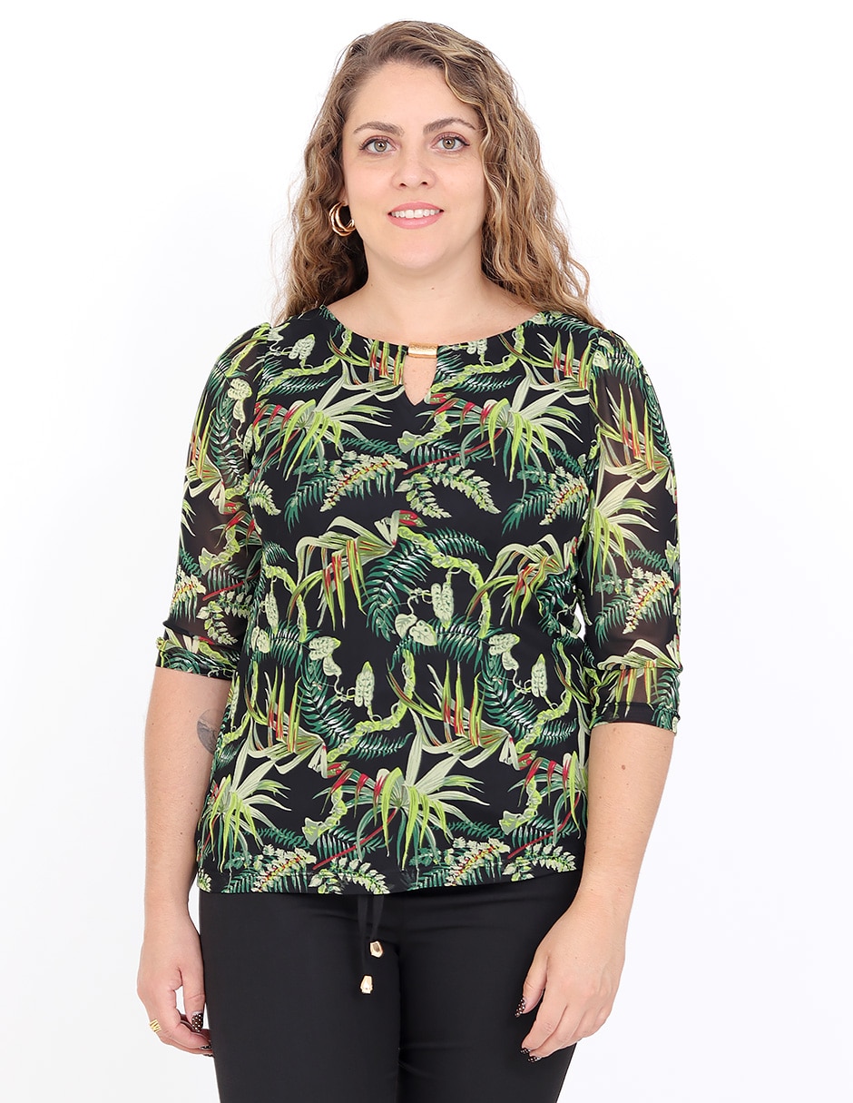 Blusa manga corta para mujer Blusa manga corta para mujer