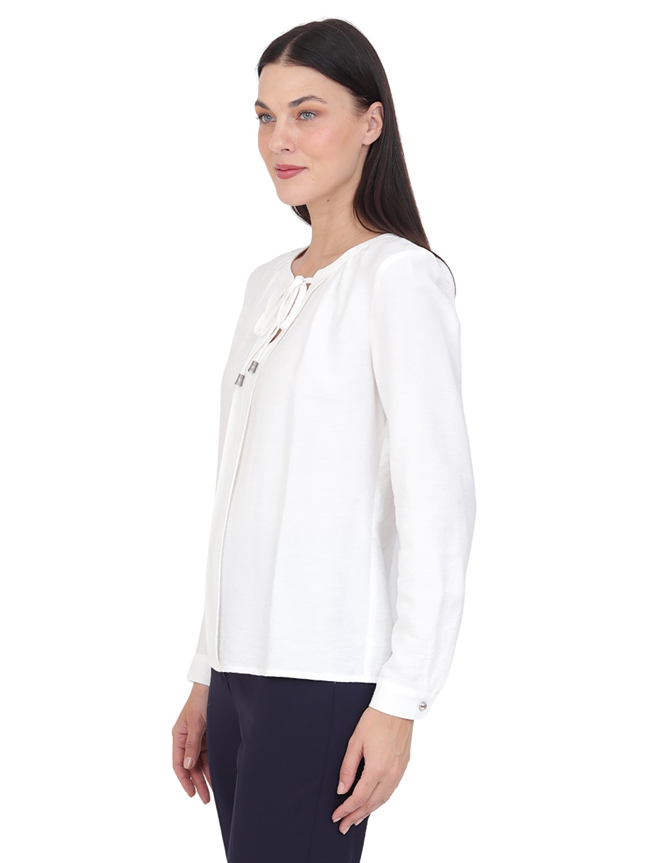 Blusa manga larga para mujer 3