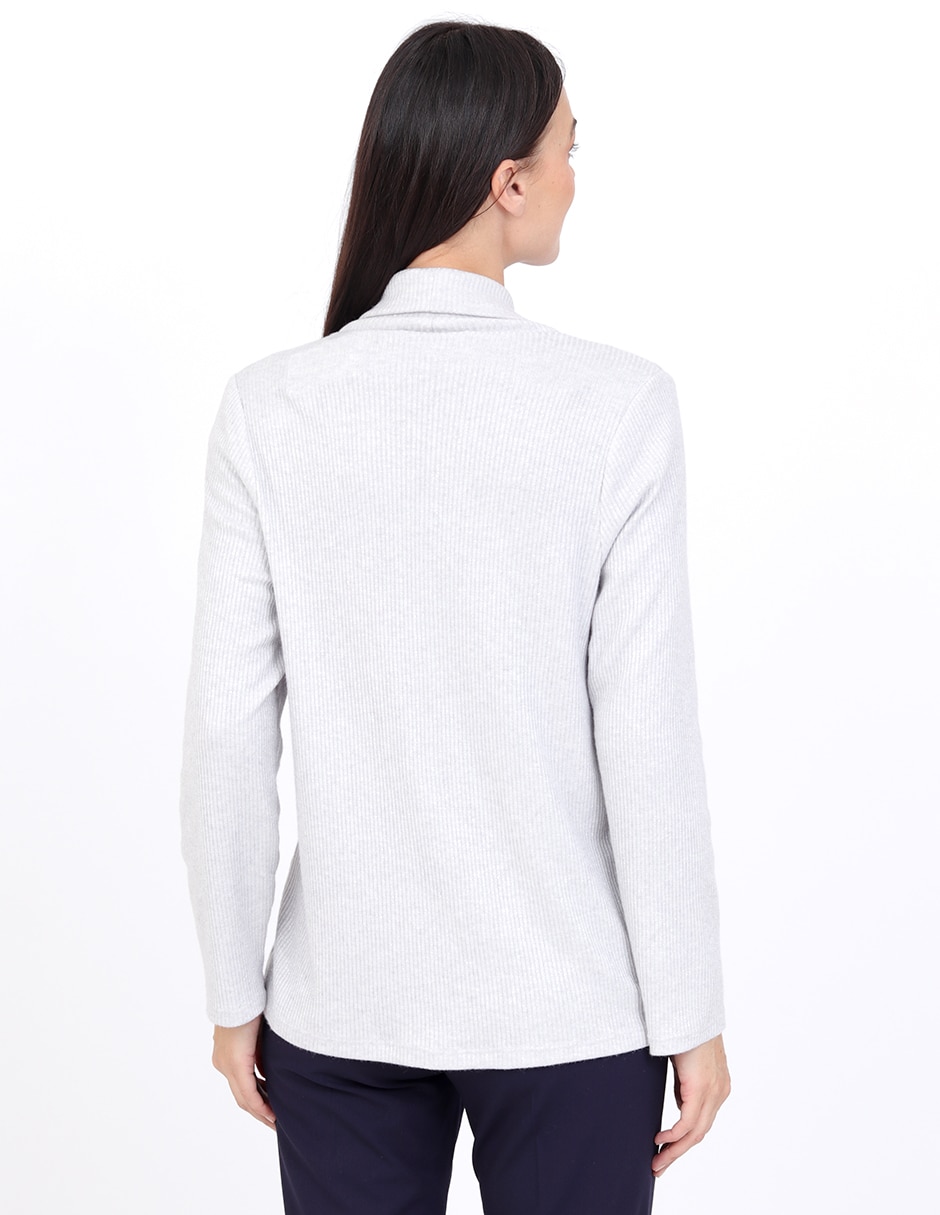 Suéter cuello abierto para mujer 2