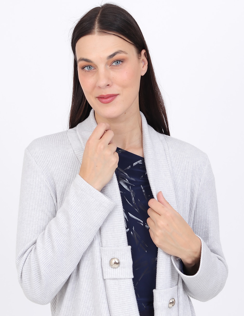 Suéter cuello abierto para mujer 3