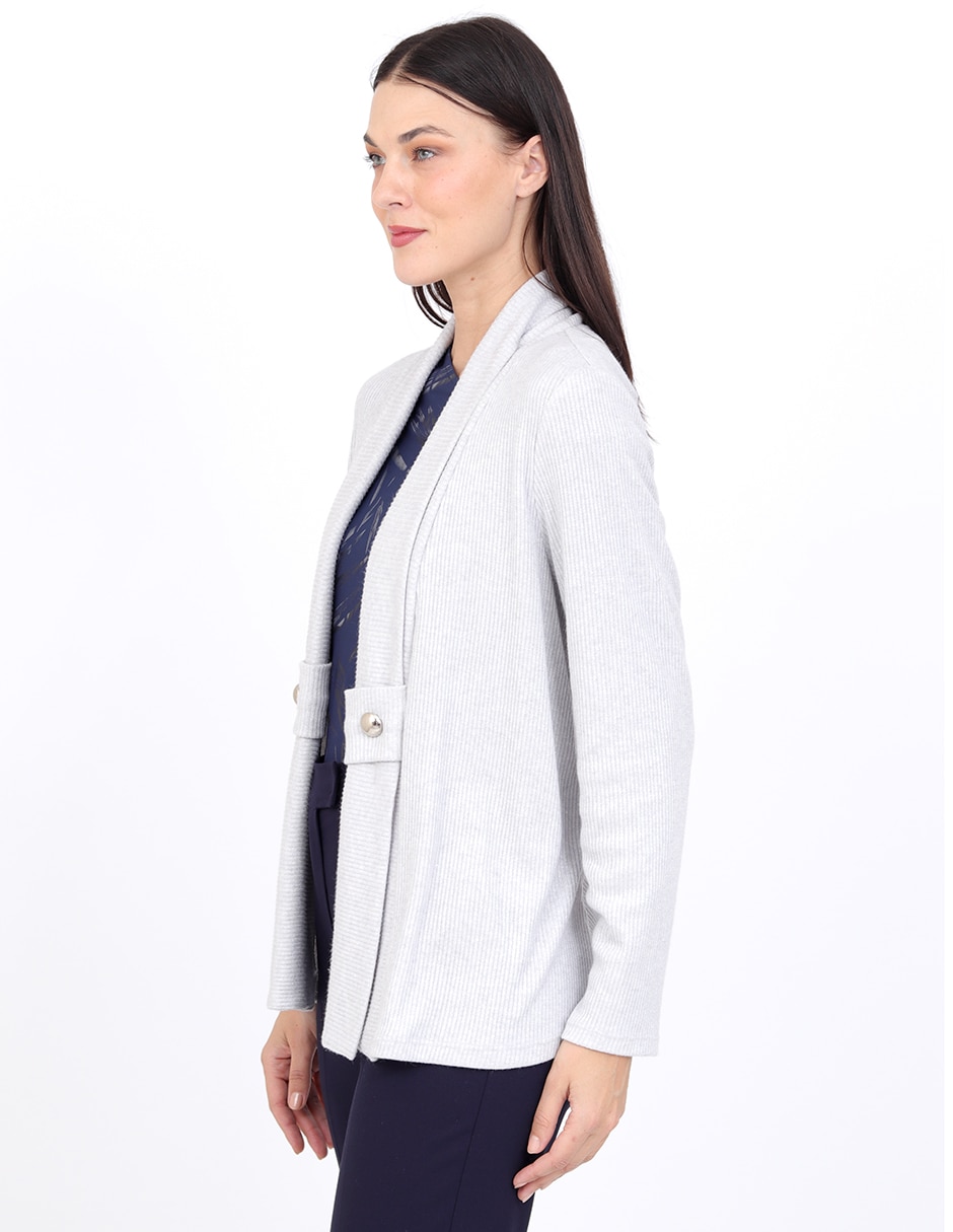 Suéter cuello abierto para mujer 4