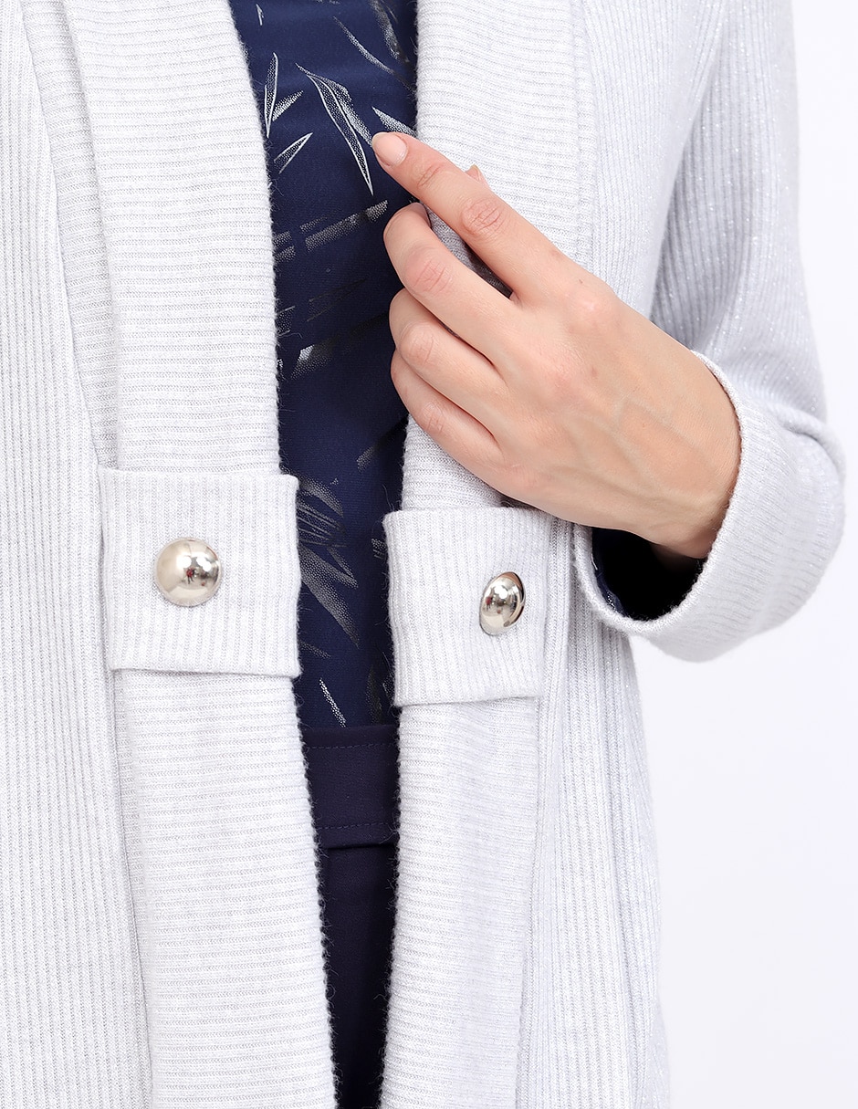 Suéter cuello abierto para mujer 5