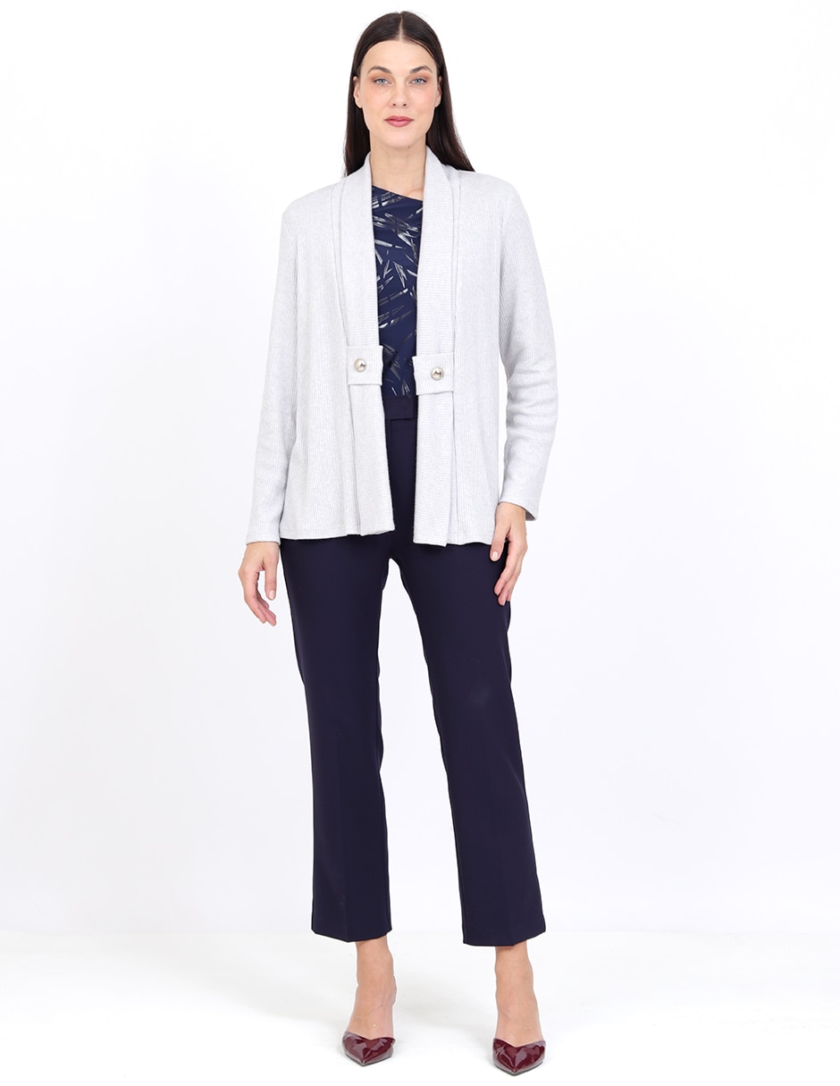Suéter cuello abierto para mujer 6
