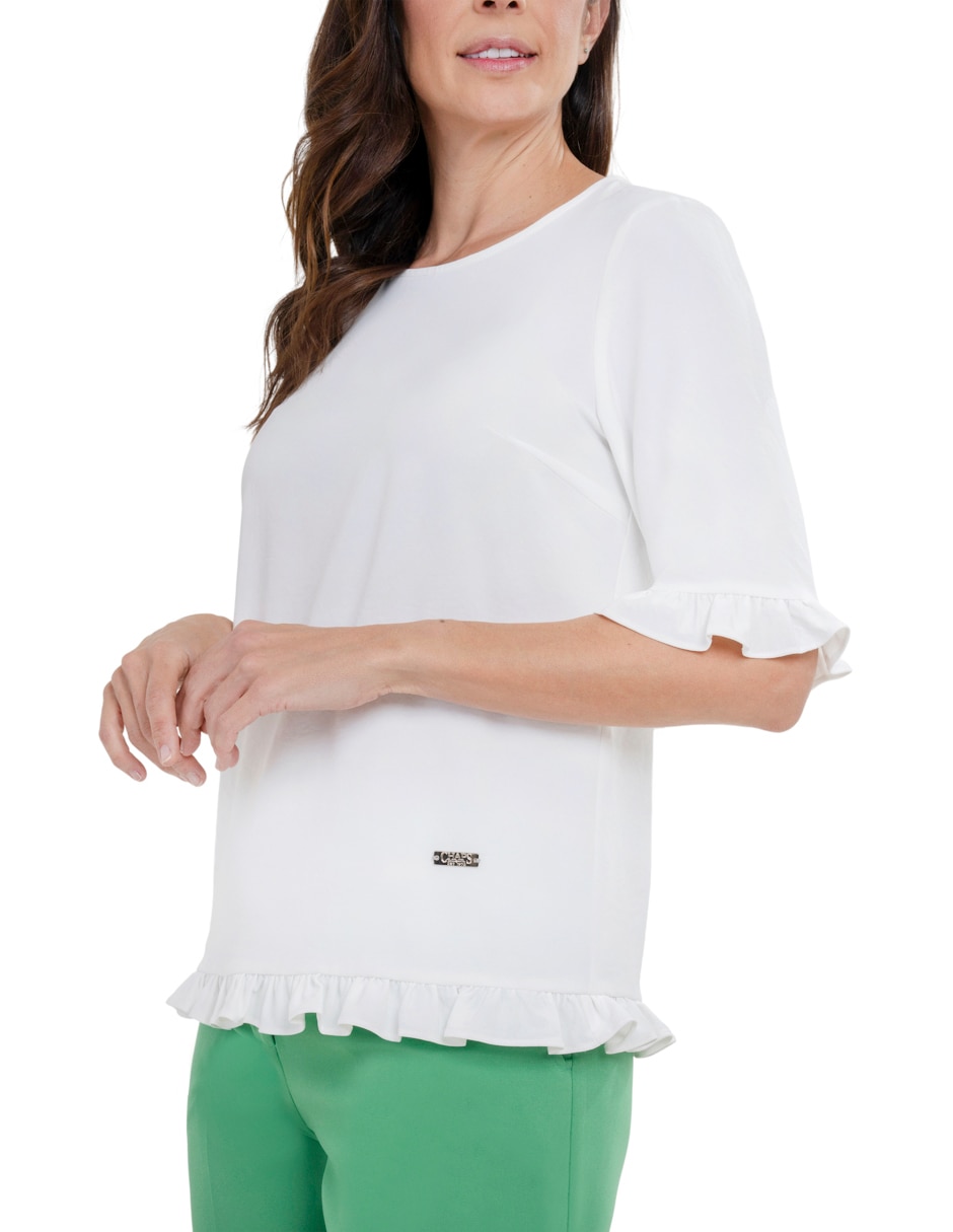 Blusa manga corta para mujer 2