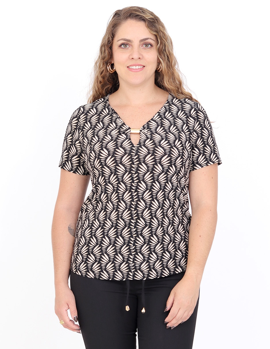 Blusa manga corta para mujer Blusa manga corta para mujer