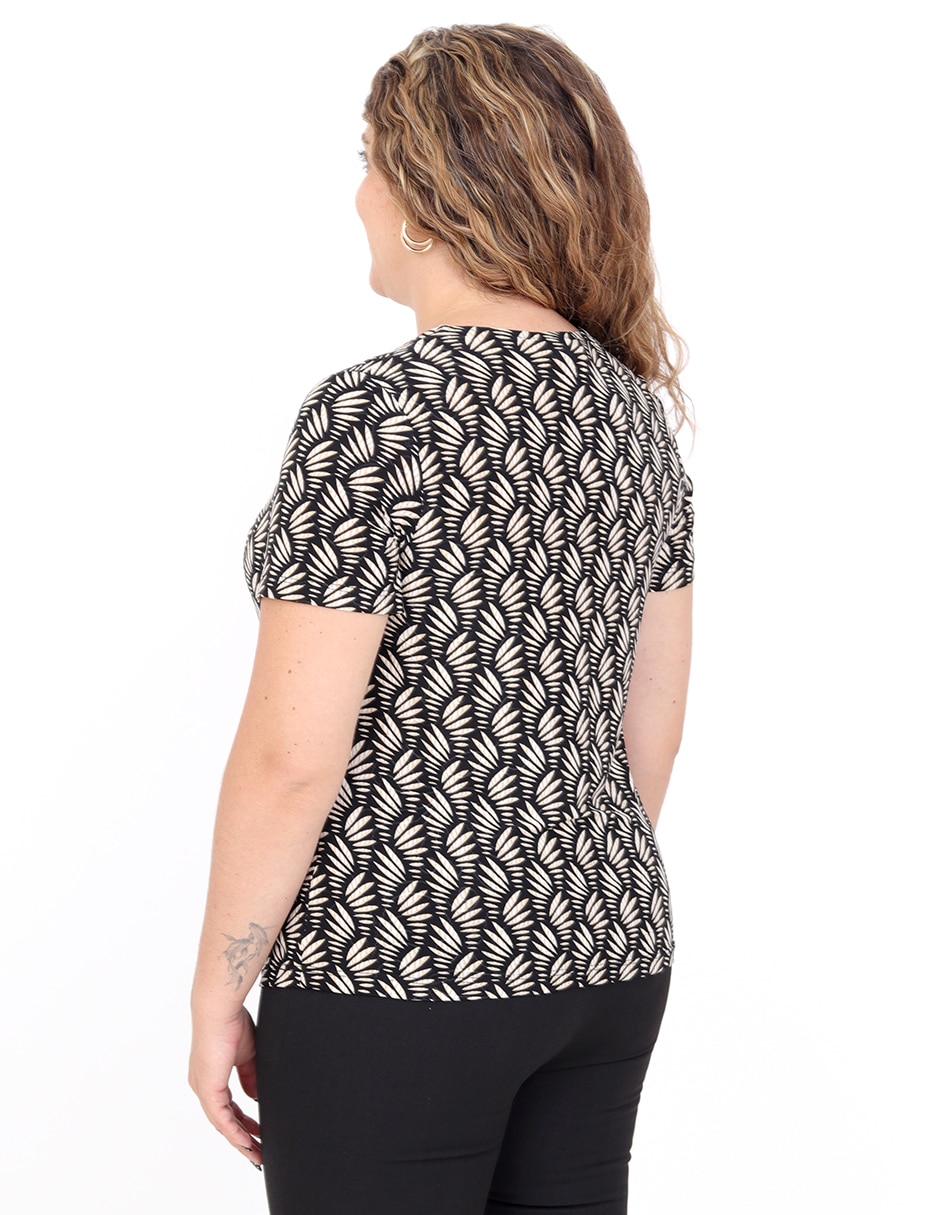Blusa manga corta para mujer 2
