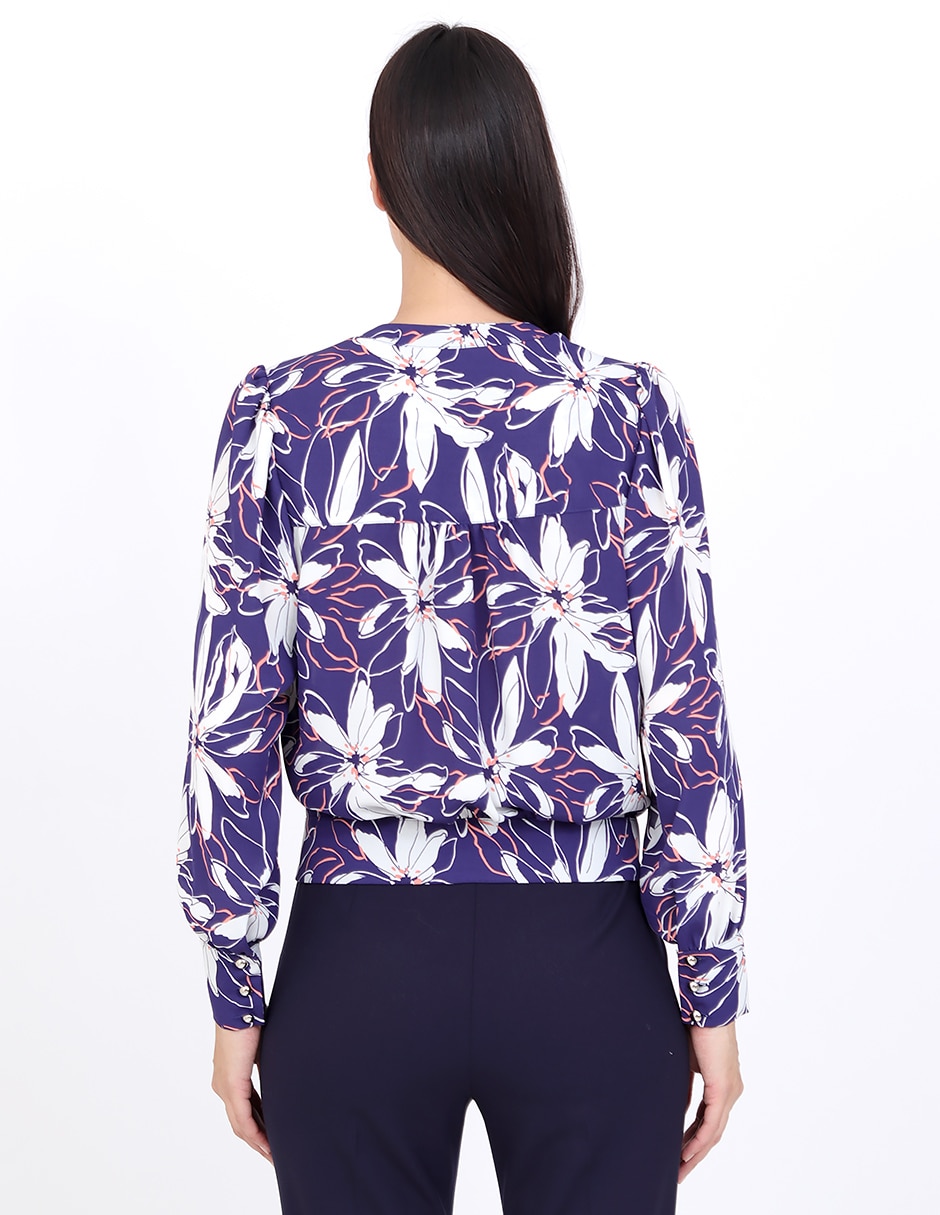 Blusa Duplan manga larga para mujer