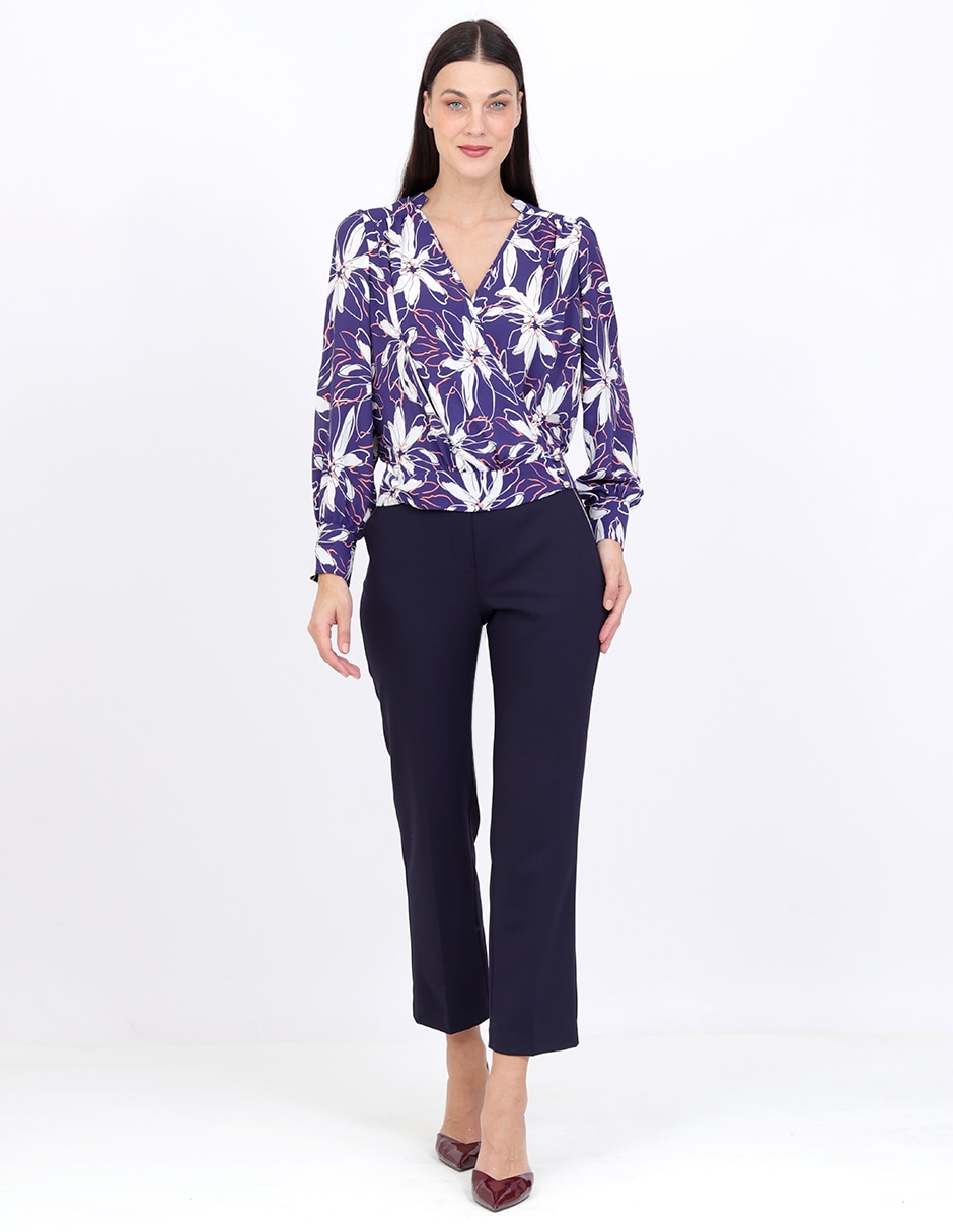 Blusa Duplan manga larga para mujer