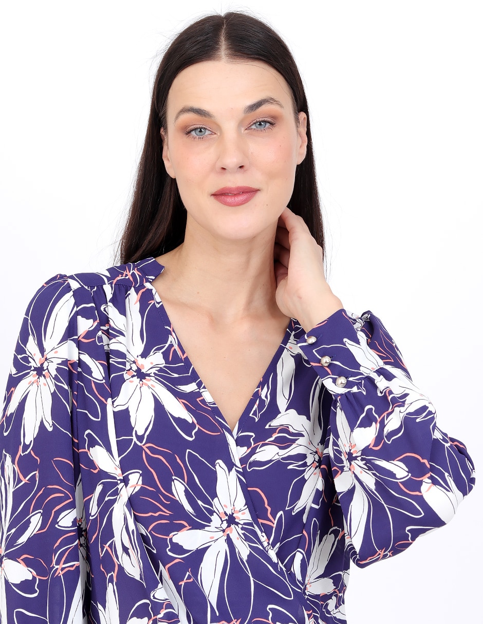 Blusa Duplan manga larga para mujer
