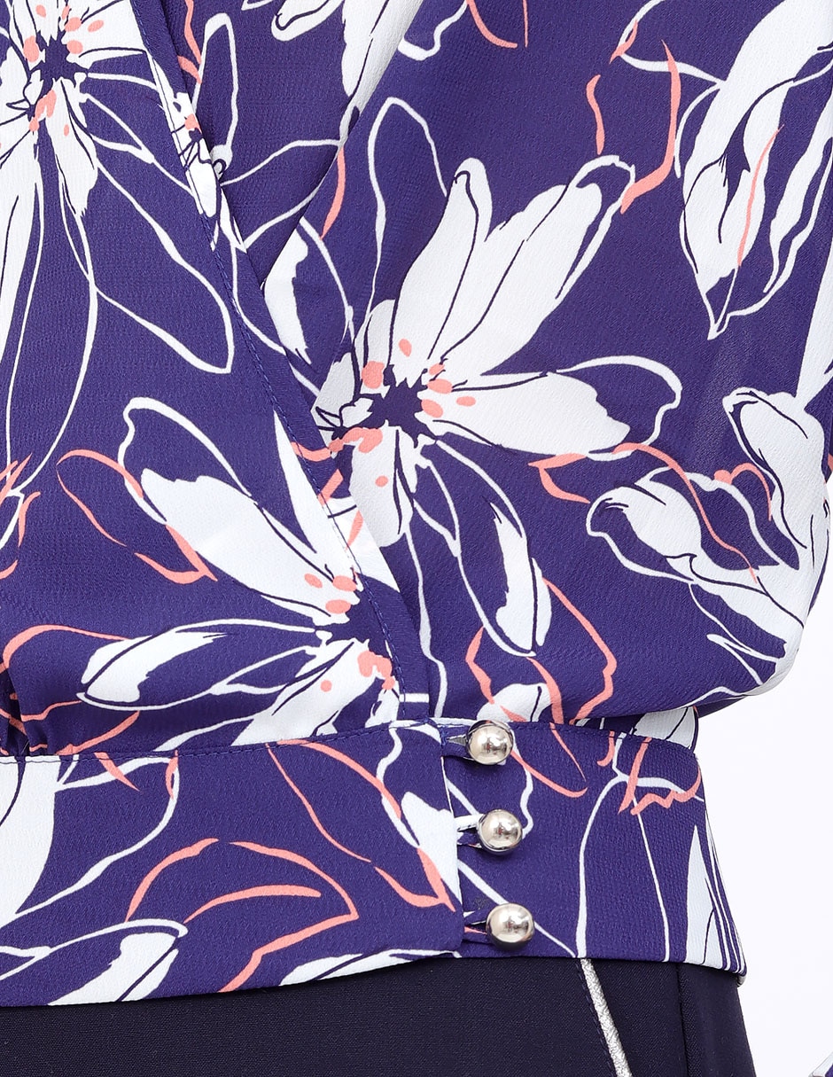 Blusa Duplan manga larga para mujer