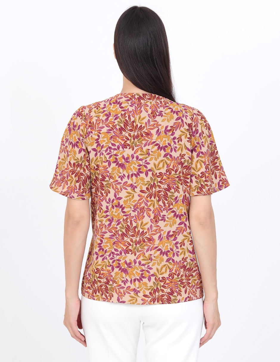 Blusa manga corta para mujer 2