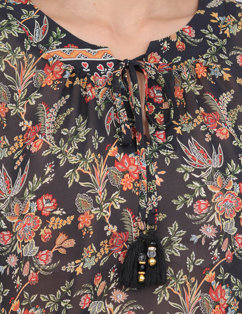 Blusa manga 3/4 para mujer 2