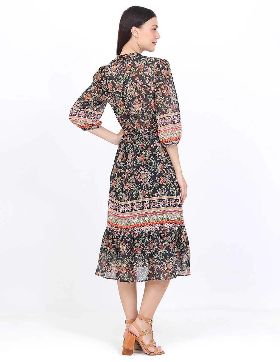 Vestido midi formal para mujer 2