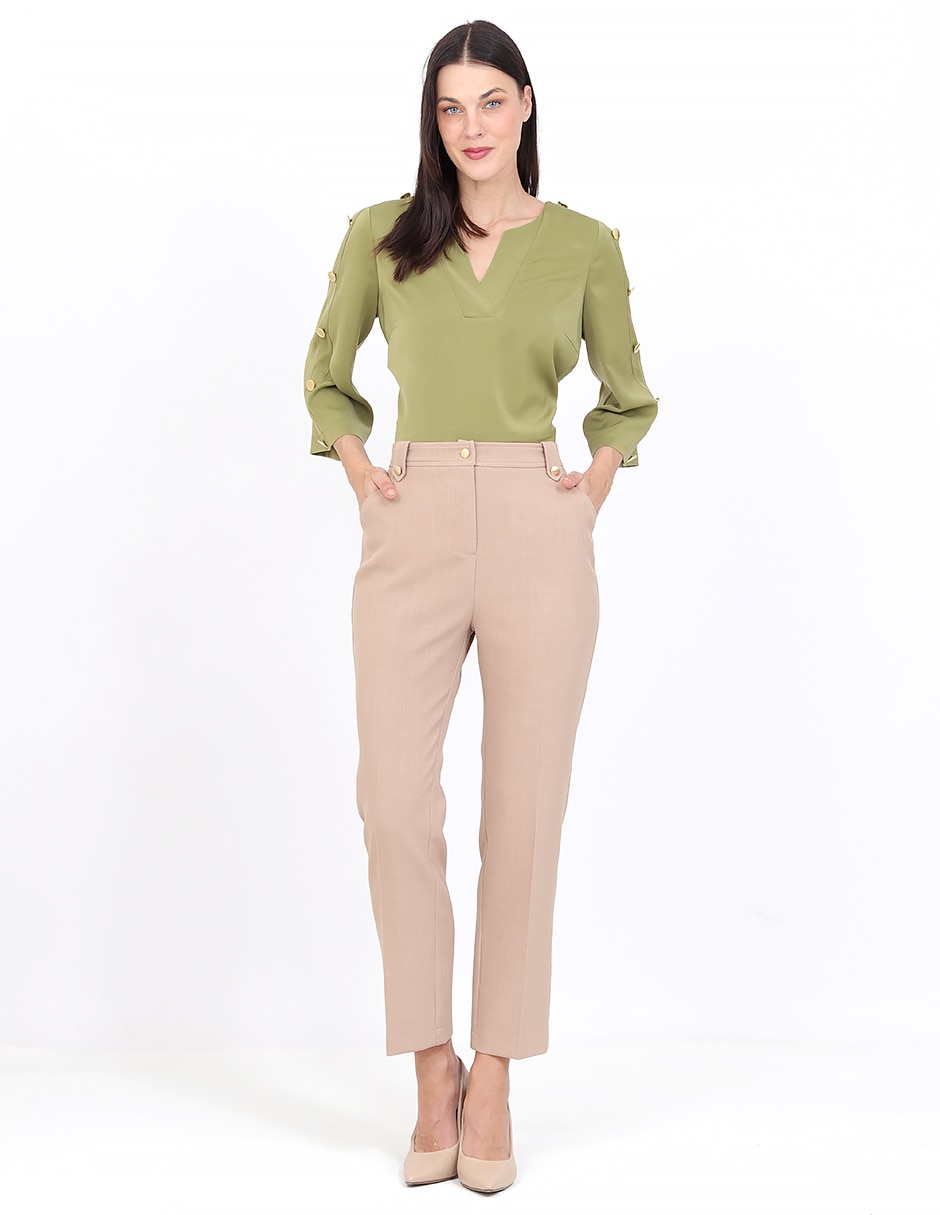 Pantalón slim para mujer 4