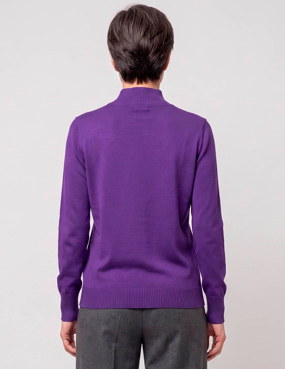 Suéter cuello alto para mujer 2