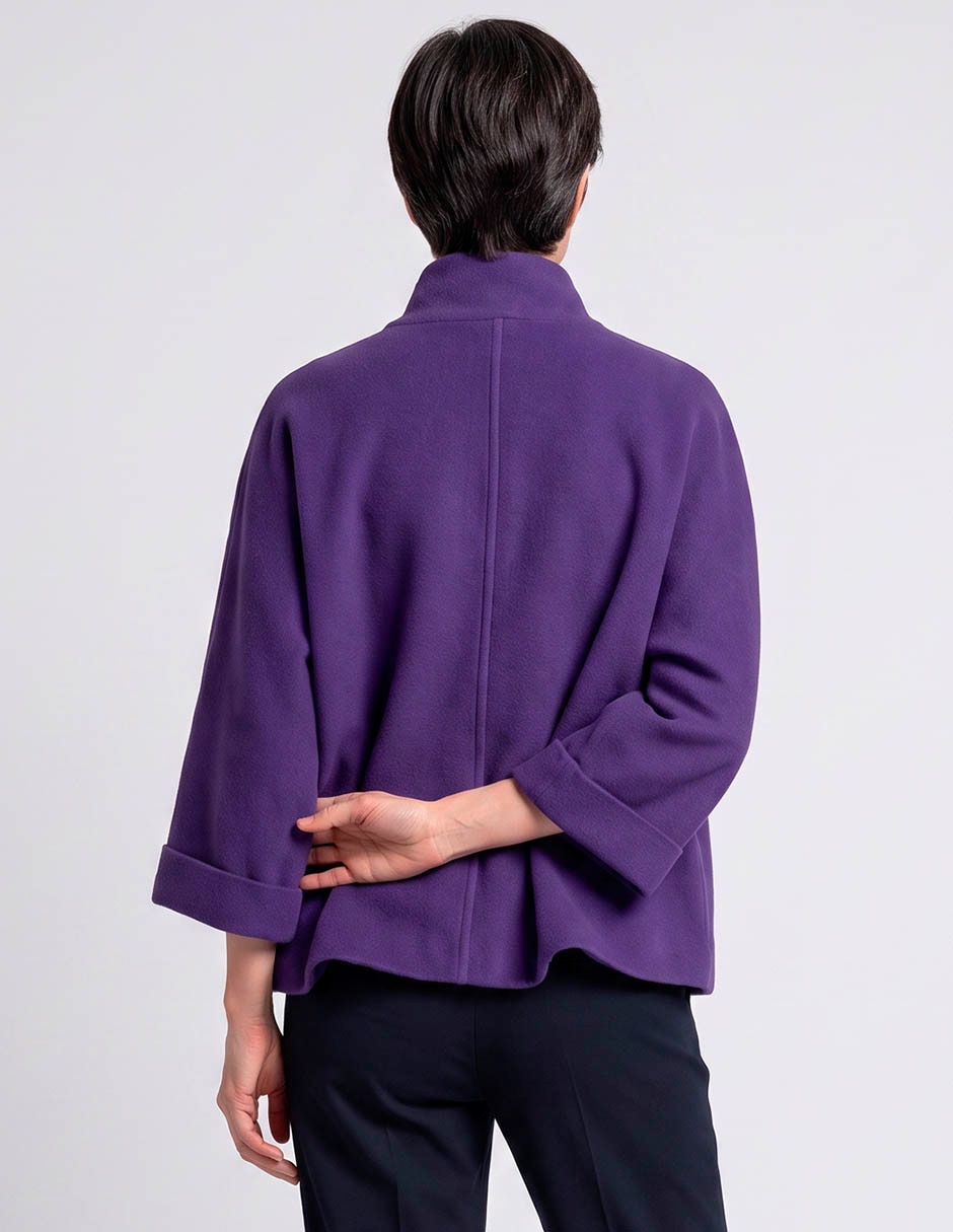 Chamarra casual de algodón para mujer 2