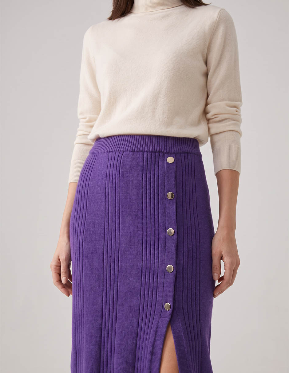 Falda crop a la cintura 2
