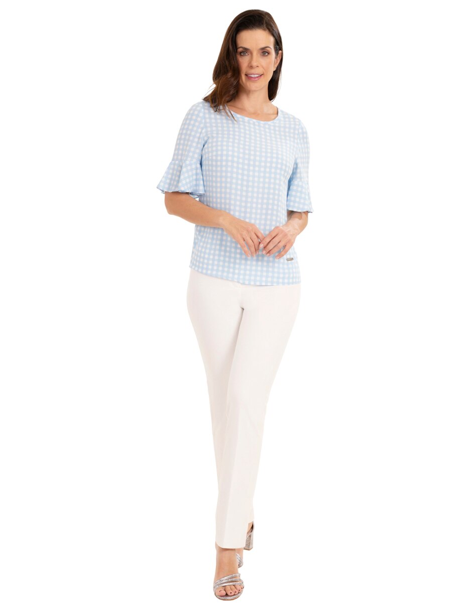 Blusa manga corta para mujer 2