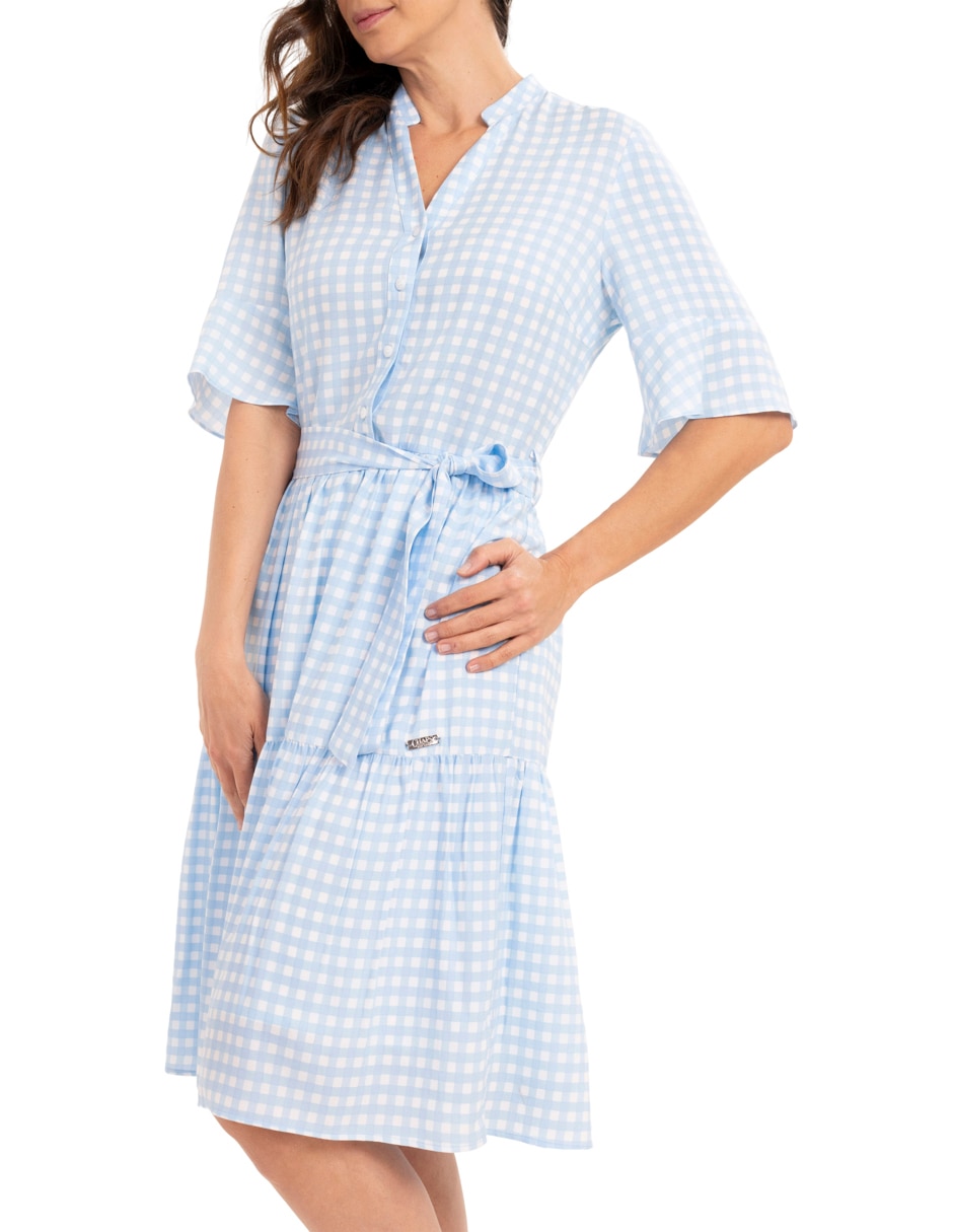 Vestido 3/4 casual para mujer 4