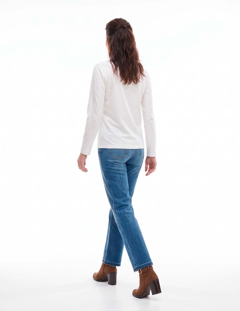 Blusa chico´s manga larga para mujer 2