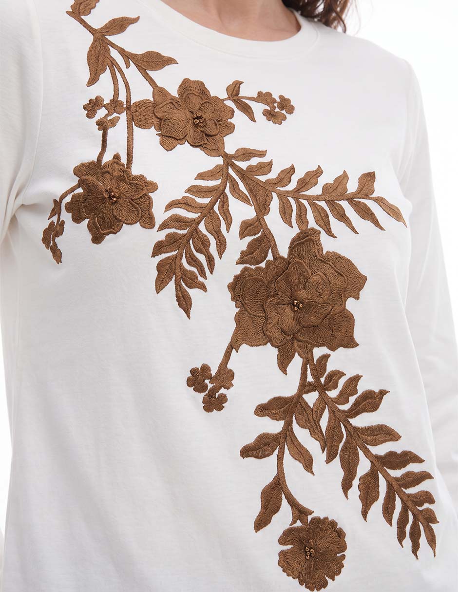 Blusa chico´s manga larga para mujer 4