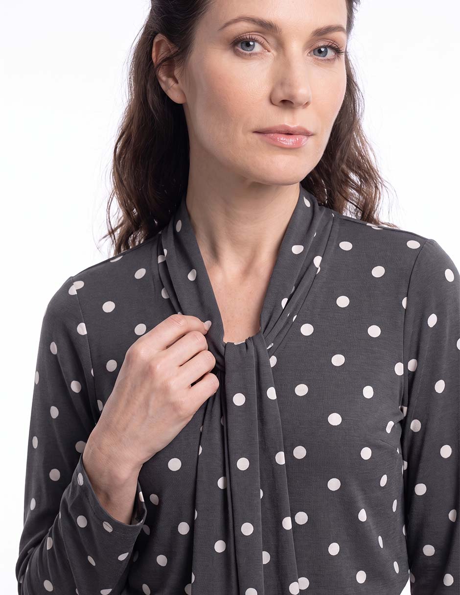 Blusa manga larga para mujer 4
