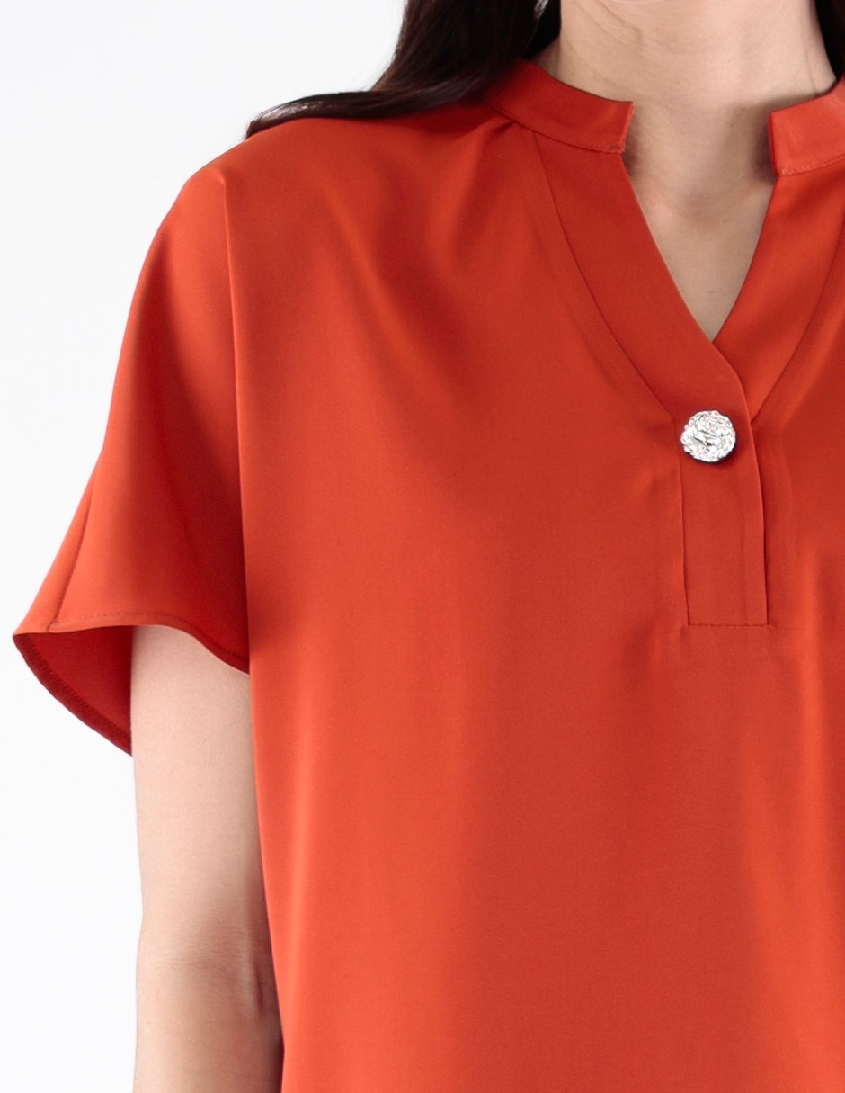 BLUSA COLECCION manga Corta para mujer 3