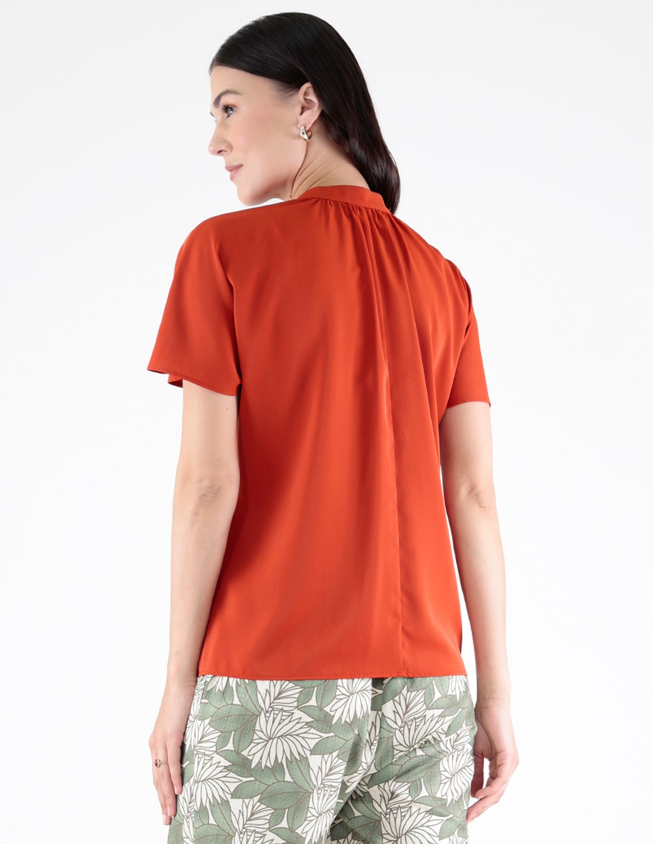 BLUSA COLECCION manga Corta para mujer 4