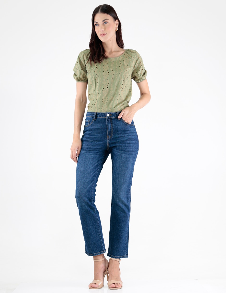 Pantalón straight para mujer 2