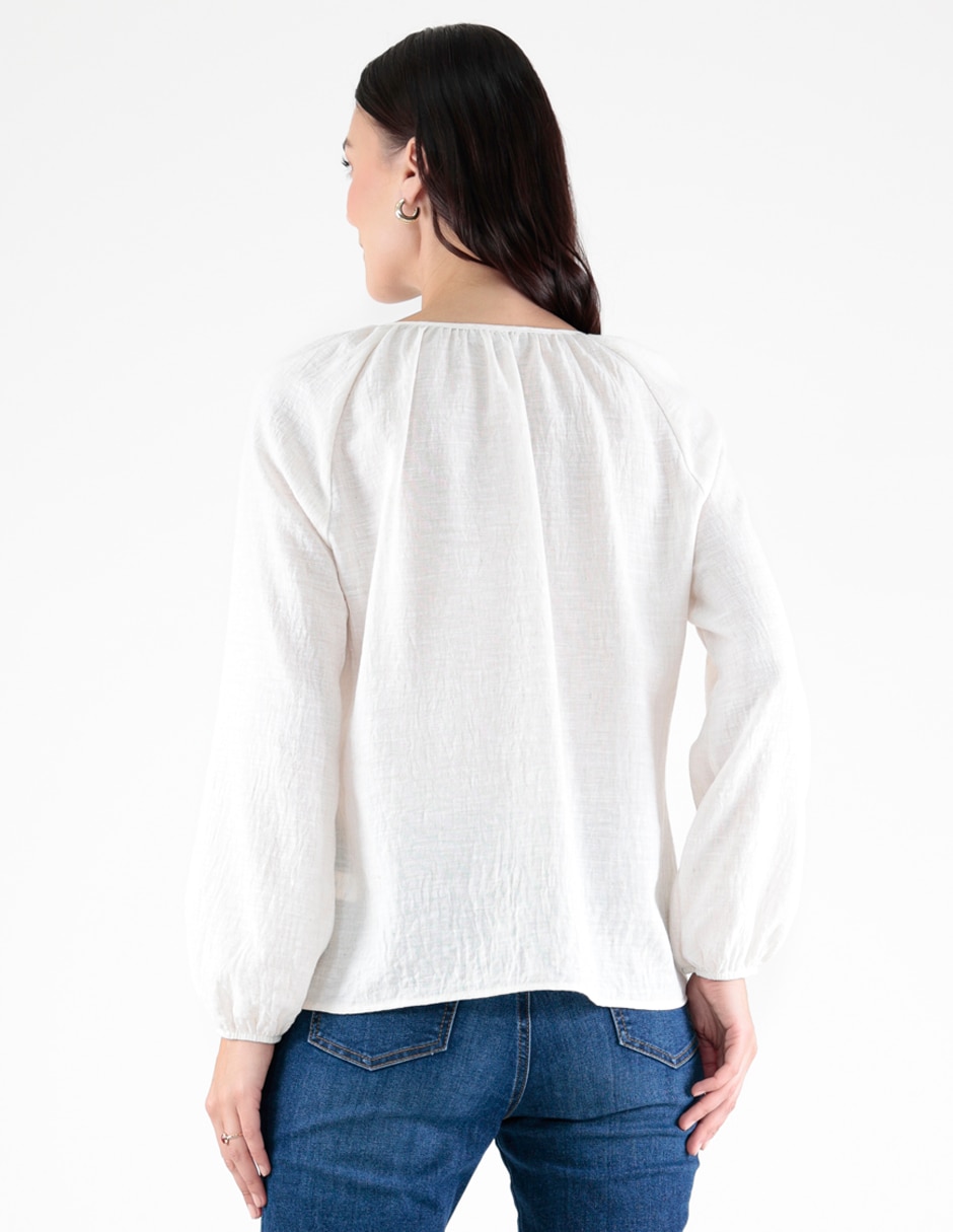 Blusa manga larga para mujer 2