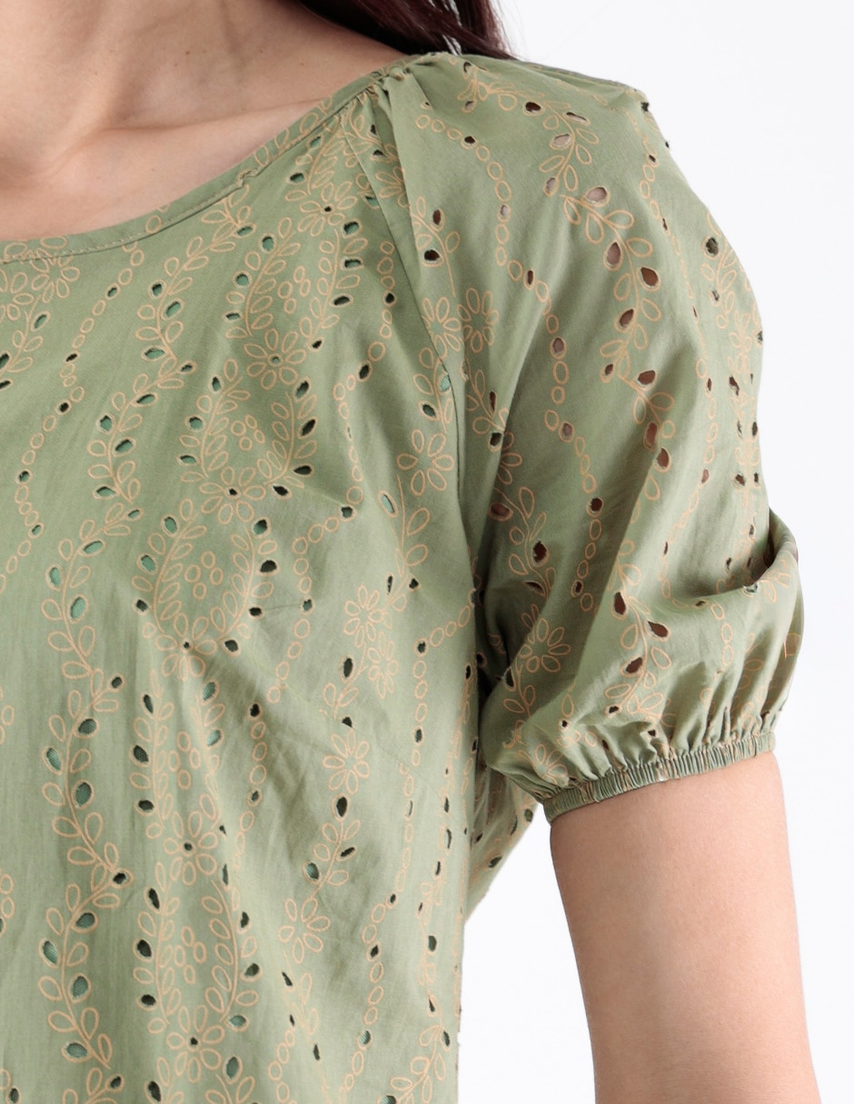 BLUSA COLECCION manga Corta para mujer 3