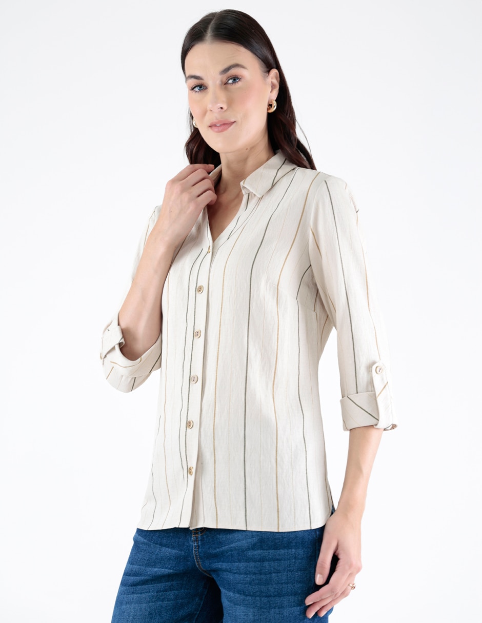 BLUSA COLECCION manga 3/4 para mujer BLUSA COLECCION manga 3/4 para mujer