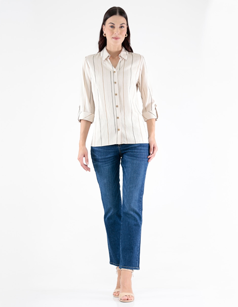 BLUSA COLECCION manga 3/4 para mujer 4