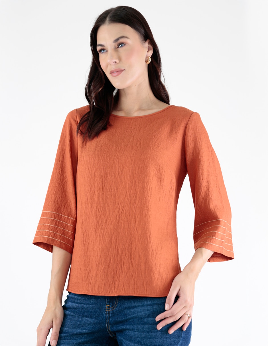 BLUSA COLECCION manga 3/4 para mujer BLUSA COLECCION manga 3/4 para mujer