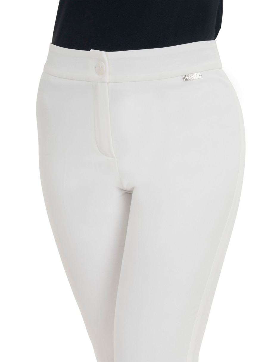 Pantalón de vestir regular para mujer 4