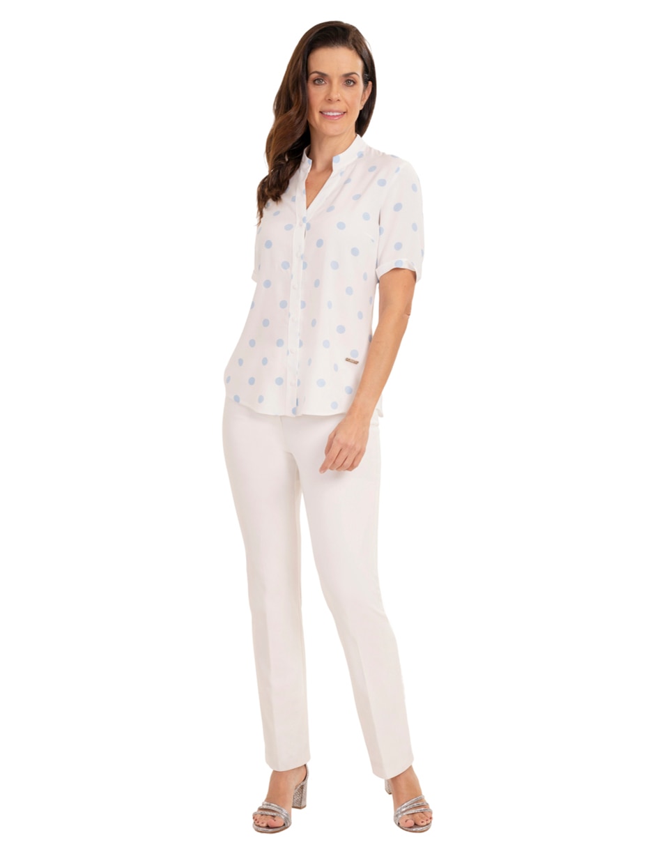 Blusa manga corta para mujer 2