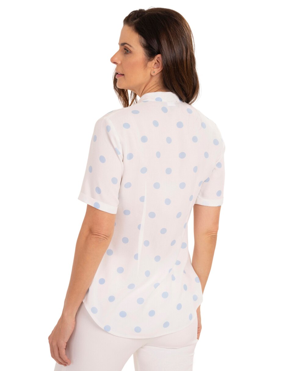 Blusa manga corta para mujer 3