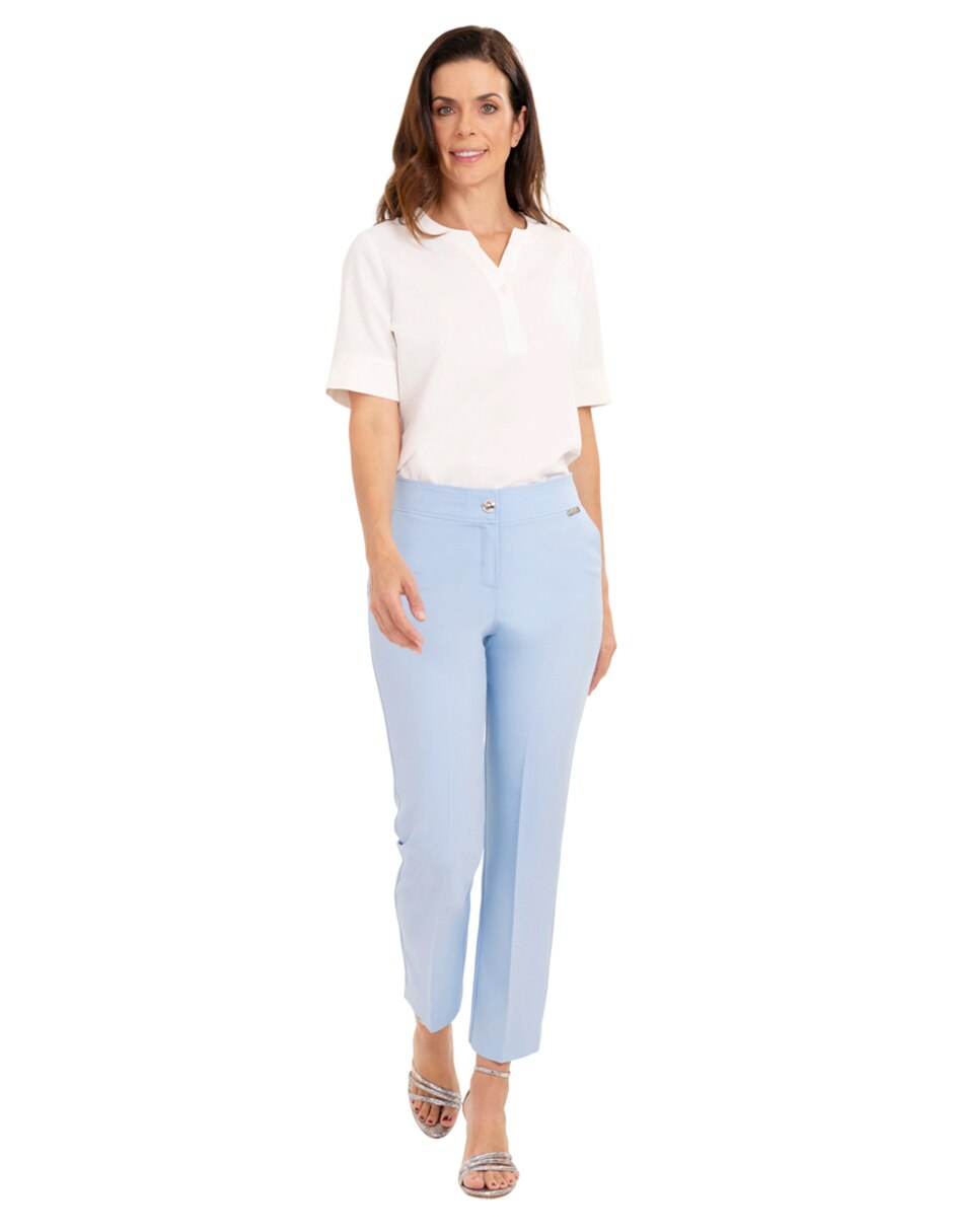 Pantalón de vestir regular para mujer 2