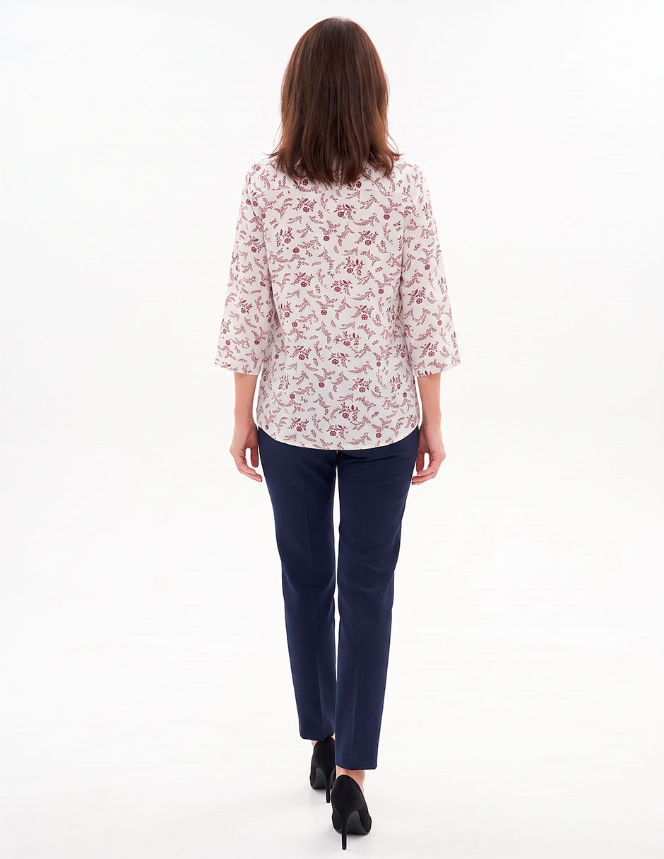 Blusa manga 3/4 para mujer 4