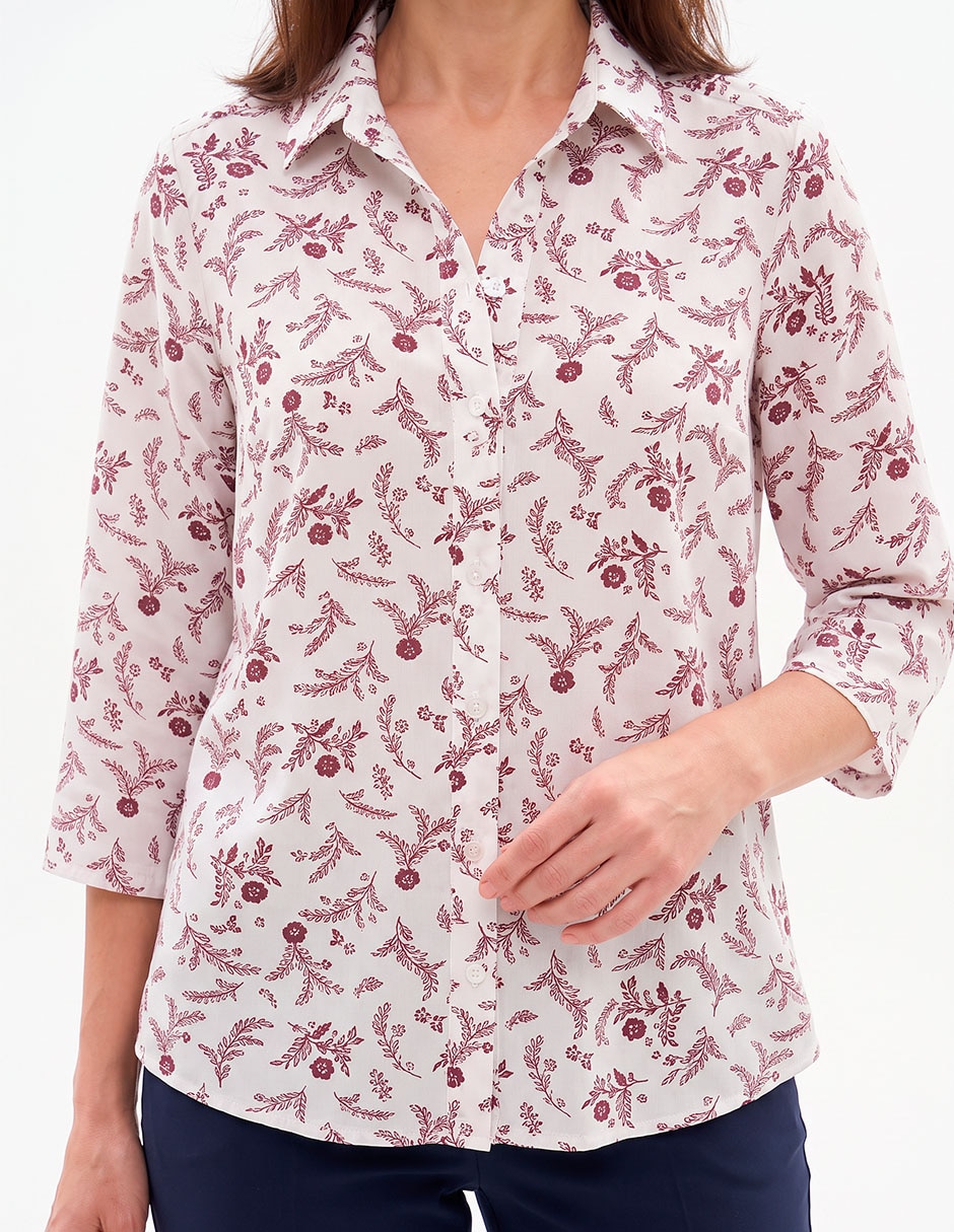 Blusa manga 3/4 para mujer 2