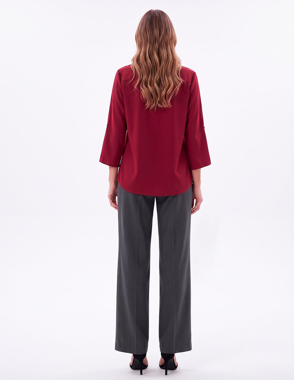 Blusa manga 3/4 para mujer 4