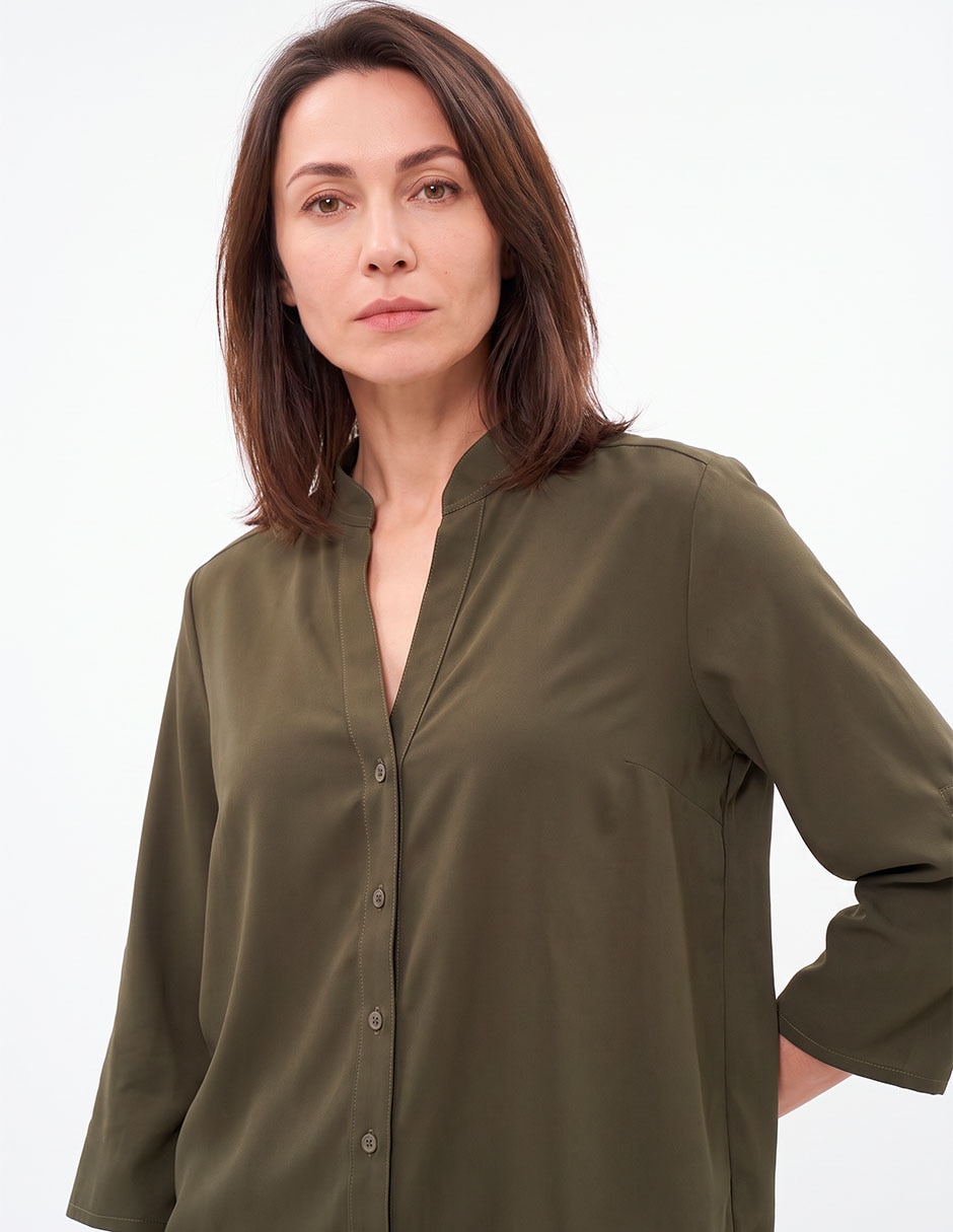 Blusa manga larga para mujer 2