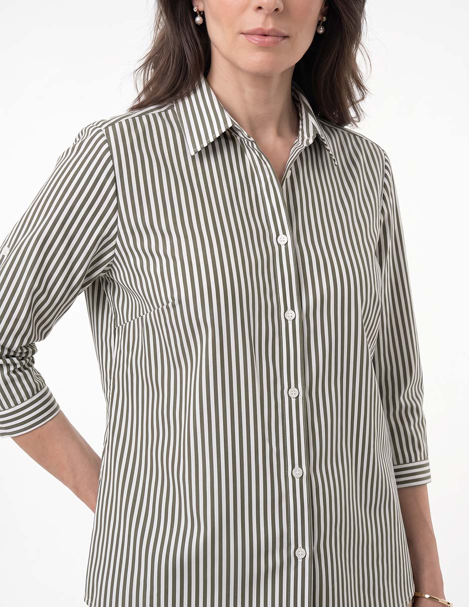 Blusa manga larga para mujer 4