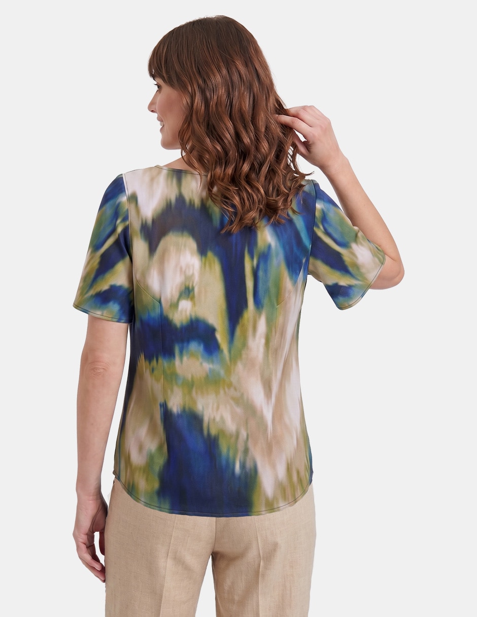 Blusa idris manga corta para mujer 3