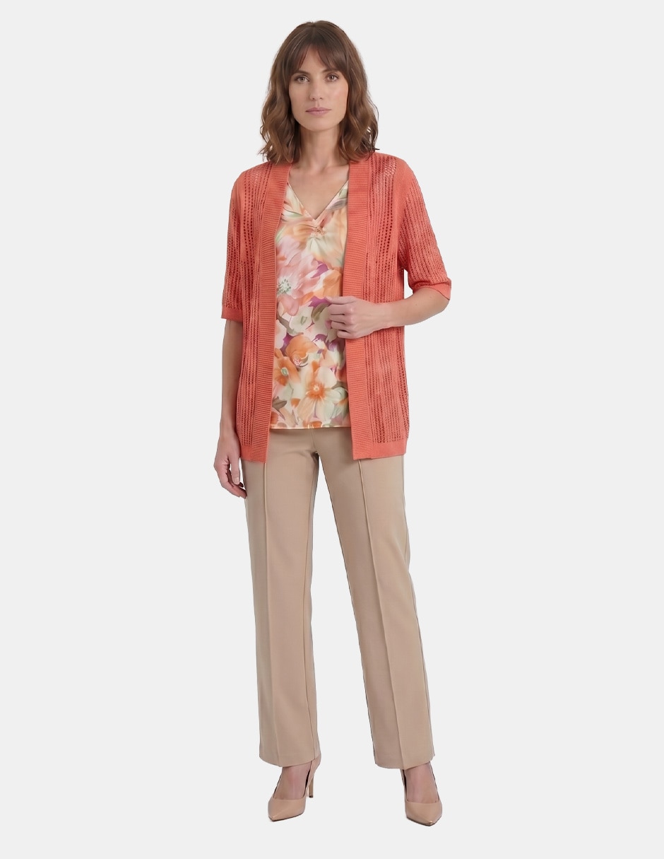 Blusa complementos twin fix manga 3/4 para mujer 2