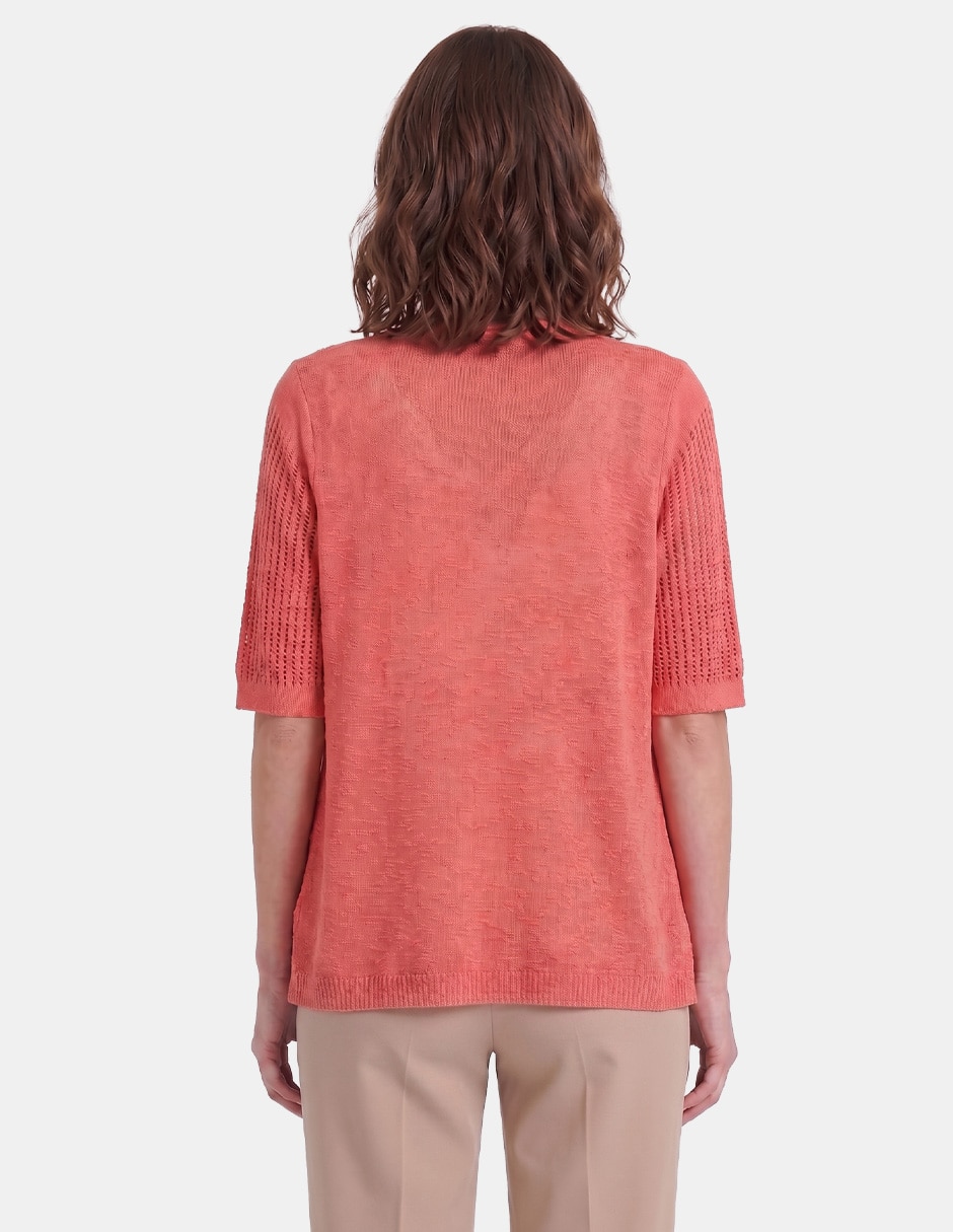 Blusa complementos twin fix manga 3/4 para mujer 3