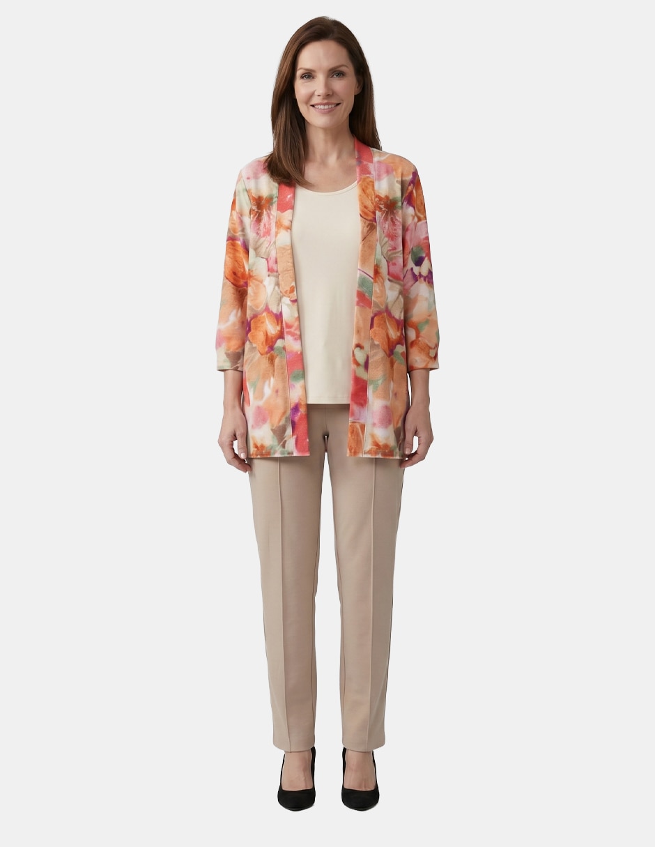 Blusa complementos twin manga 3/4 para mujer 2